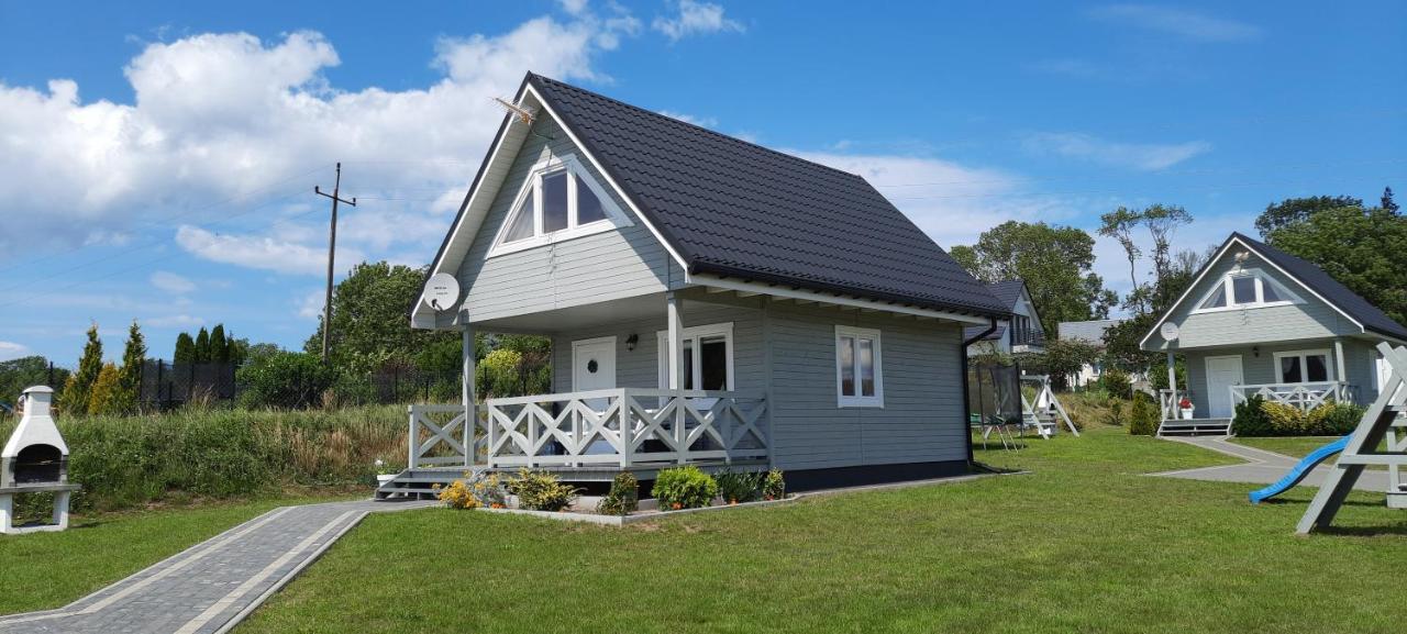 Szary Domek Nad Jeziorem Kołczewo Exterior foto